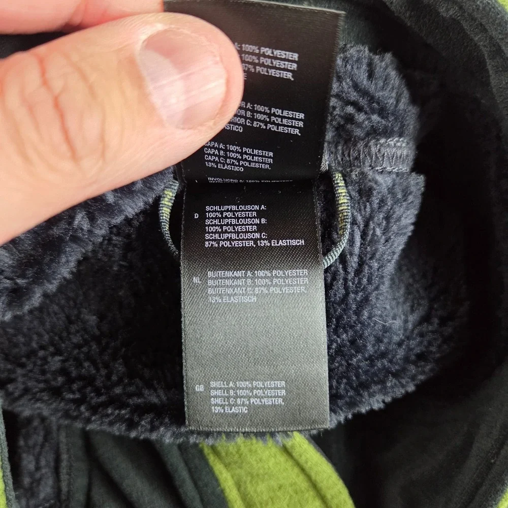 The North Face‎ Windwall POLARTEC Fleece Full Zip Winter Jacket Style AA5H XL